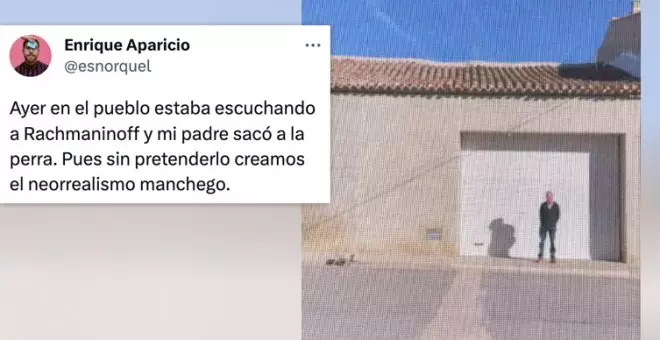 "Neorrealismo manchego":  el séptimo arte, en una escena cotidiana de un pueblo de Albacete