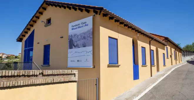 Es busquen llibres de Miquel Martí i Pol per omplir la seva futura casa-museu a Roda de Ter