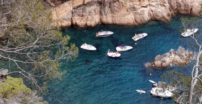 SOS Costa Brava denuncia la impunitat del fondeig salvatge al litoral de l'Empordà