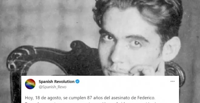 "Vox es la idea que mató a Lorca": las redes piden memoria y justicia para el poeta en el aniversario de su muerte
