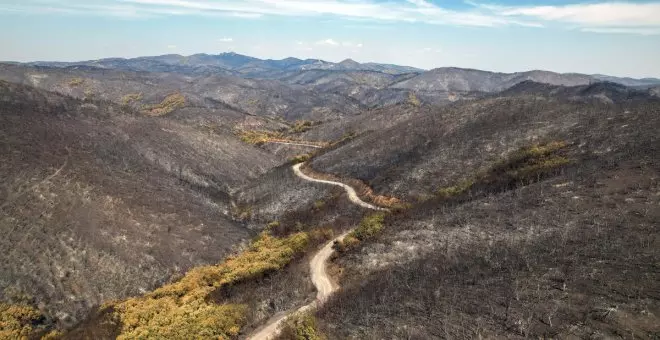 El incendio más grande jamás registrado en Europa sigue sin control en Grecia