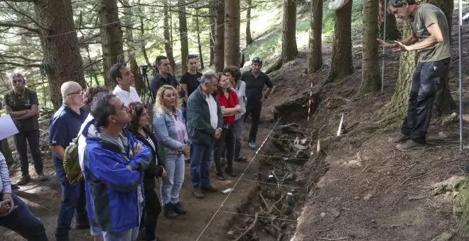 Localizadas nueve víctimas del franquismo en una fosa del puerto de Pajares