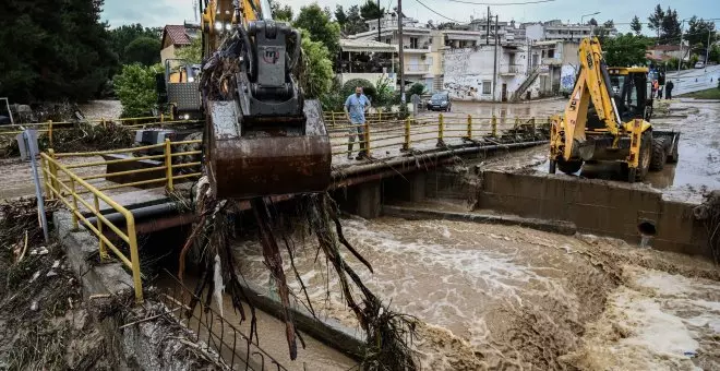 Lluvias "apocalípticas" y sin precedentes en Grecia: el desastre de la borrasca 'Daniel'