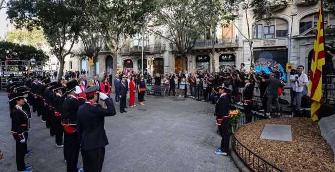 L'amnistia i la investidura marquen les ofrenes a Rafael Casanova per la Diada