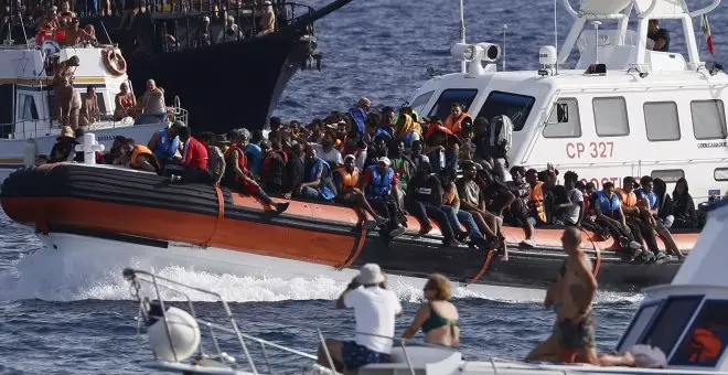 Más de 1.000 migrantes llegan a Lampedusa en apenas 24 horas