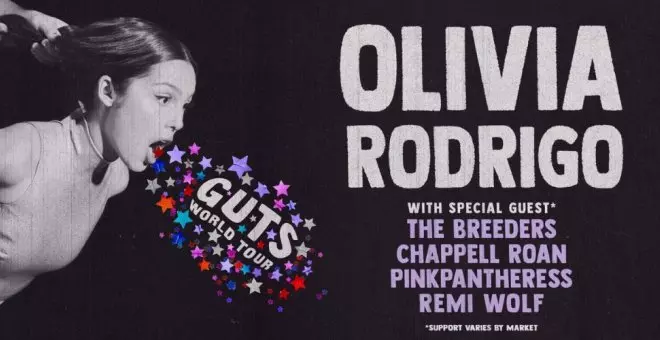 Olivia Rodrigo presenta su 'GUTS Tour': cómo conseguir entradas en España