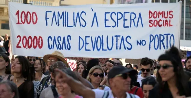 Miles de portugueses salen a las calles por la crisis de vivienda y la justicia climática