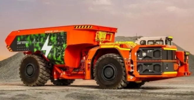 La revolución llega también a la minería: este es el camión subterráneo eléctrico más grande del mundo