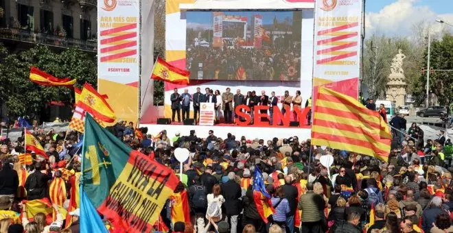 El origen de Sociedad Civil Catalana: el frustrado intento del españolismo de emular a la ANC independentista