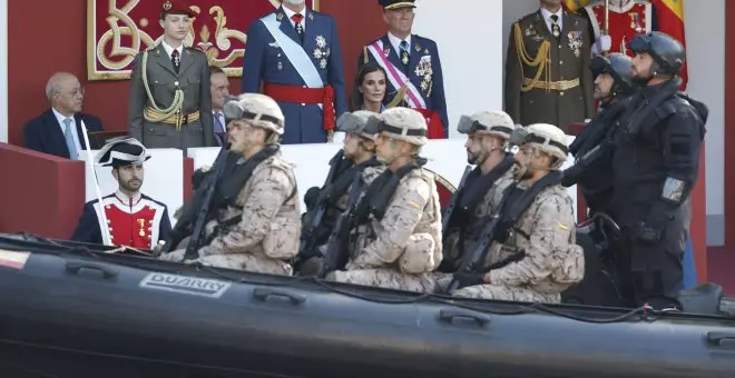 ERC presenta una iniciativa en el Congreso para suprimir los desfiles militares