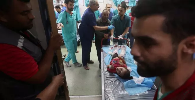 Los hospitales de Gaza se quedan sin agua y combustible con más de 12.000 heridos