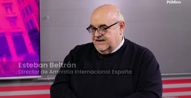 Esteban Beltrán, director de Amnistía Internacional España: "La ley de amnistía debe tener en cuenta los derechos humanos"