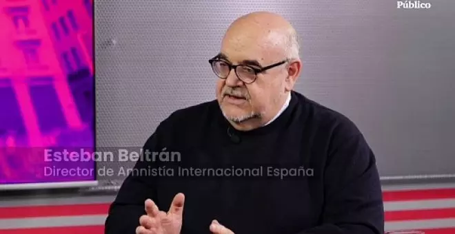Esteban Beltrán, director de Amnistía Internacional España: "Falta voluntad de la comunidad internacional para hacer que Israel vuelva a la senda de los derechos humanos"