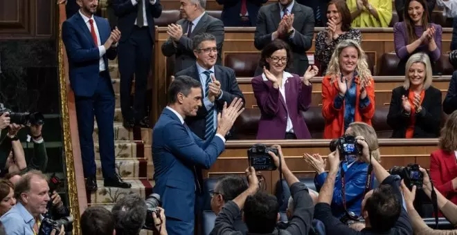 Pedro Sánchez aconsegueix la investidura per conformar el segon Govern de coalició progressista de la democràcia espanyola