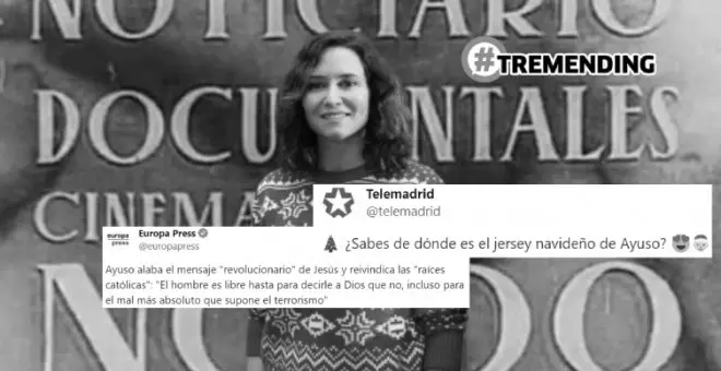 Críticas al discurso de Ayuso sobre las "raíces católicas" y al peloteo de Telemadrid: "Esta cadena ya es 'Aló Presidenta'"