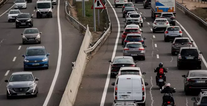 Retenciones de entrada a Madrid en el regreso del puente de la Constitución