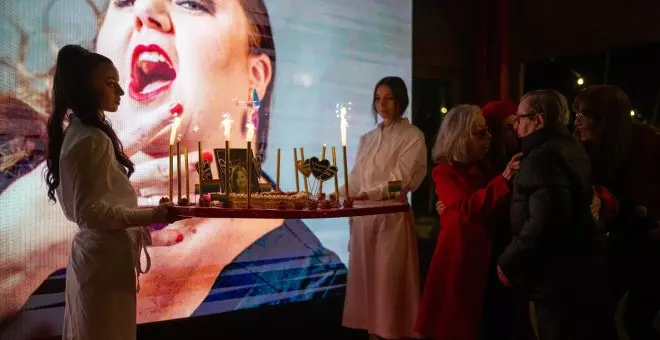 Amigos y compañeros de Itziar Castro se despiden de la actriz en un homenaje póstumo en Barcelona