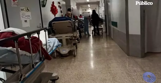 Estas son las imágenes que muestran el colapso de los hospitales gallegos