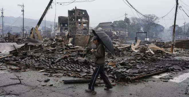 Elevan a 73 los muertos tras el terremoto en el oeste de Japón