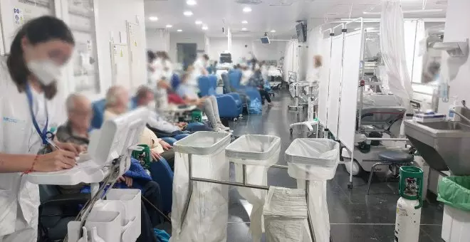 El Hospital de La Paz de Madrid colapsa y suspende cirugías por falta de camas en medio de la epidemia de gripe