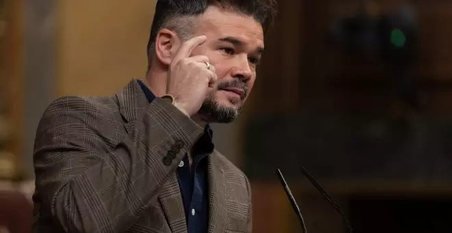 Rufián empieza el año 2024 como terminó 2023: con otro tuit viral sobre la incompetencia del PP