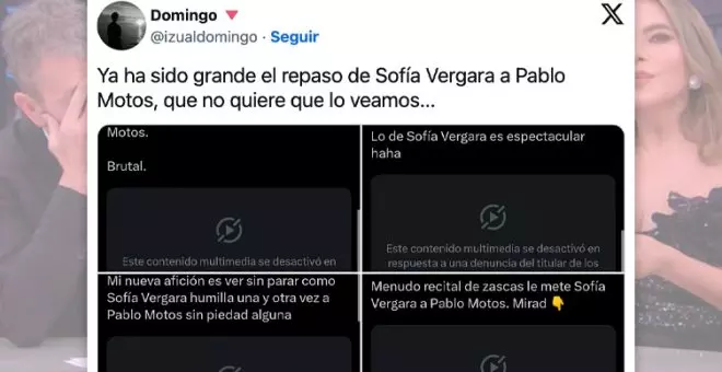 "El vídeo que Pablo Motos no quiere que veas": las pullas de Sofía Vergara en 'El Hormiguero' desaparecen de las redes