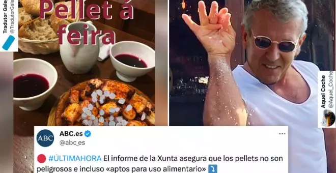 "Unos pellets al punto son imbatibles": despiporre con el informe de la Xunta sobre el vertido