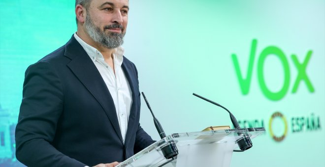 La Fiscalía abre diligencias para investigar a Abascal por sus palabras sobre "colgar de los pies" a Pedro Sánchez