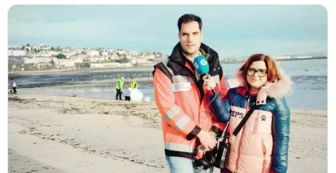 La Radio Galega presenta por "error" como operario de limpieza a un alto cargo de la Xunta entrevistado a pie de playa
