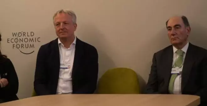 Encuentro de Sánchez en Davos con varias empresas del Ibex 35