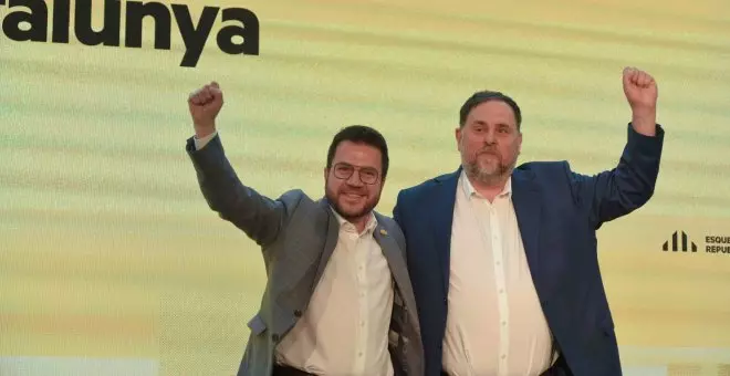 Junqueras avala a Aragonès como candidato de ERC para la presidencia de la Generalitat: "Es el mejor candidato"