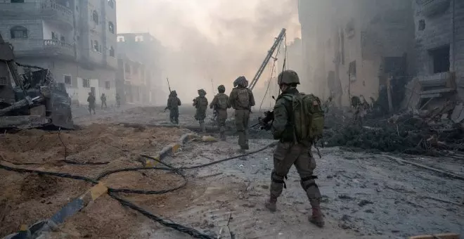 Al menos 24 soldados israelíes mueren tras el derrumbe de dos edificios en Gaza