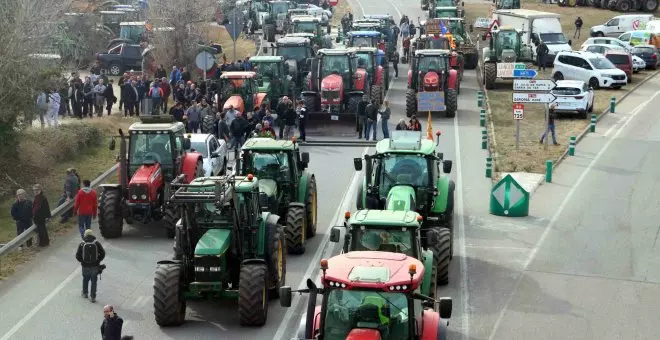 Els pagesos faran arribar el seu malestar a Barcelona a través de marxes lentes aquest dimecres