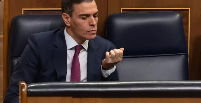 Sánchez, a Feijóo: "Su proyecto político es como el metanol: incoloro, inflamable y tóxico"