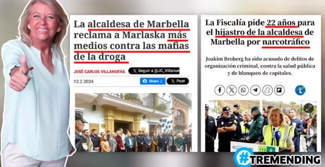 Hoy, en 'Megaestructuras': la cara de hormigón de la alcaldesa de Marbella pidiendo medidas contra los narcos