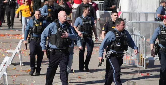 Detienen a dos personas por un tiroteo con heridos en la celebración de la Super Bowl en Kansas City