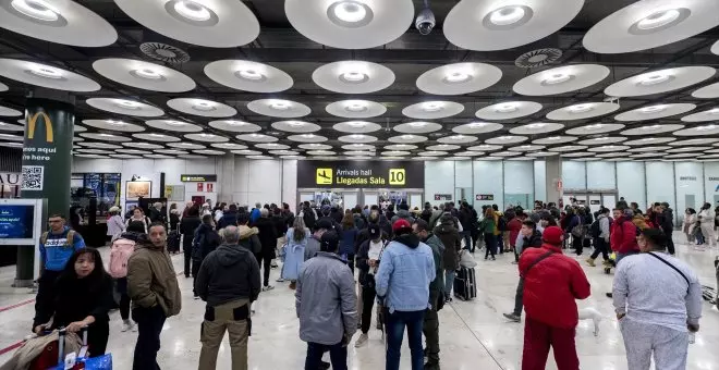 Una jueza afirma que las salas de asilo en Barajas ya no están hacinadas