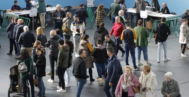 La jornada electoral gallega del 18F, en imágenes