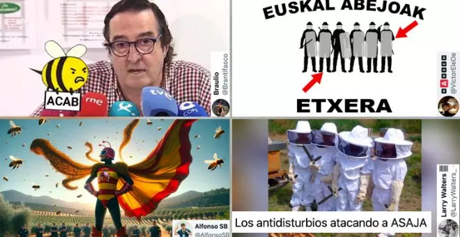 Los memes más tronchantes con la amenaza de Asaja a los antidisturbios: "La abeja Maya vive, la lucha sigue"