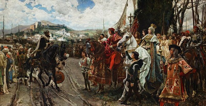 La derecha reactiva los símbolos de la llamada España de la Reconquista