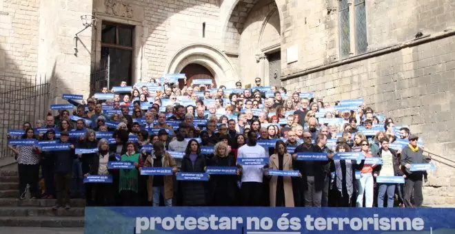 "Protestar no és terrorisme", clam de la societat civil contra la persecució de Tsunami Democràtic