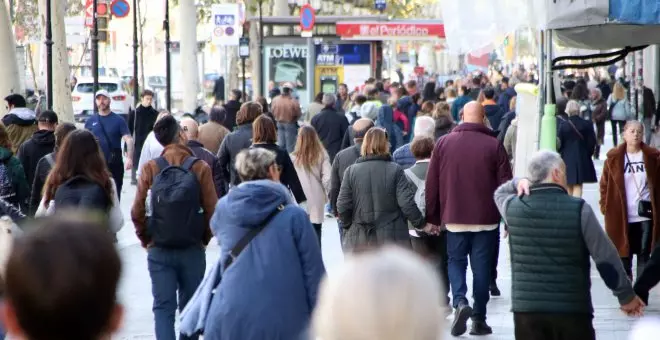 Una de cada sis persones residents a Catalunya és de nacionalitat estrangera