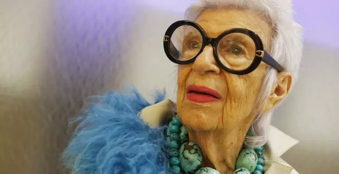 Fallece a los 102 años el icono de la moda Iris Apfel