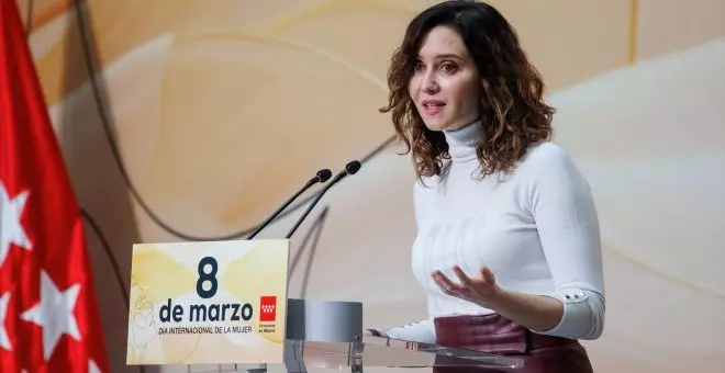 Ayuso se pregunta el 8M "cuándo es el Día del Hombre"