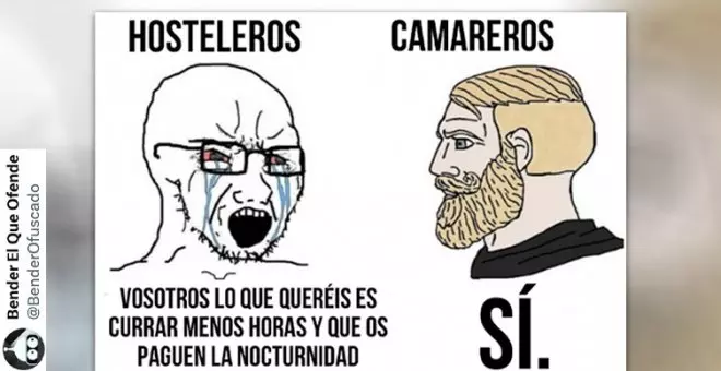 "-Jefe, una paella para ocho. -Son las dos de la mañana, vamos a cerrar... -¡¿Pero esto qué es, la Unión Soviética?!"