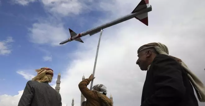 Los hutíes anuncian un ataque con 37 drones en el mar Rojo, el mayor en cinco meses