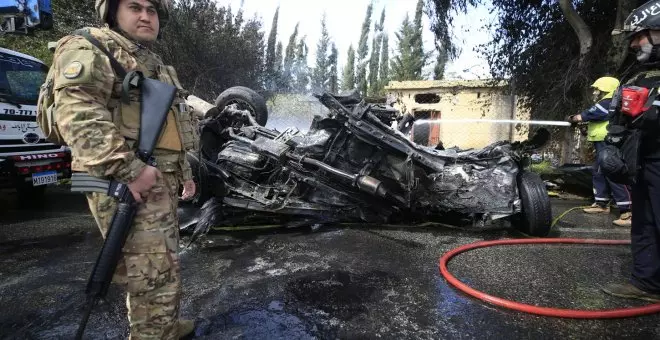 Israel ataca objetivos de Hizbulá con artillería y aviones de combate en el sur de Líbano