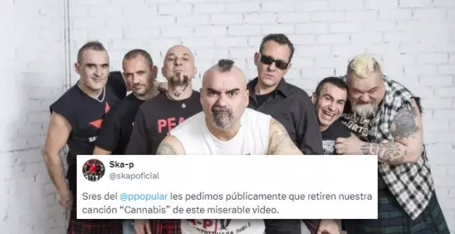 El PP utiliza 'Cannabis' de Ska-P en una campaña antiokupas: "Lo de robar lo llevan en los genes"