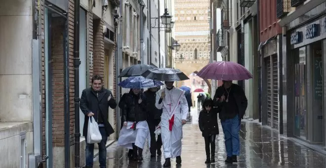 ​La borrasca Nelson mantiene en alerta amarilla a diez comunidades por lluvia, viento o nieve