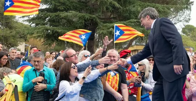 Puigdemont anuncia que dejará la política si no es president de la Generalitat